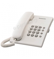 τηλεφωνική συσκευή KX-TS500EXW Eνσύρματη  που μπορεί να τοποθετη